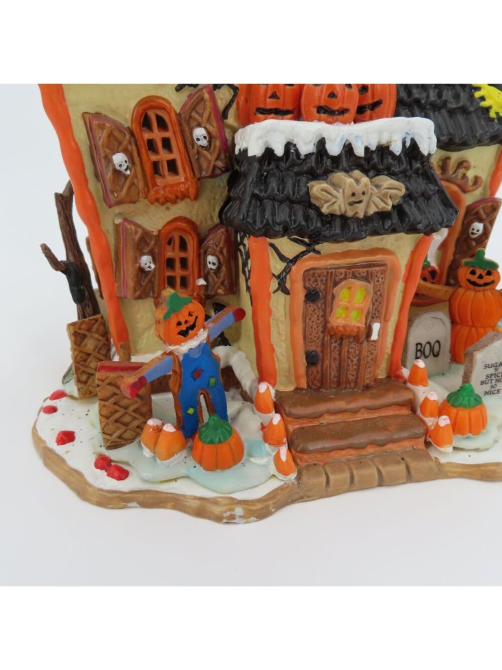 Lemax Sugar N Spice Not So Nice Manor Lighted House 2005 Halloween Spooky WORKS - Picture 5 of 16